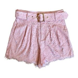 Generation Love Sydney Lace Pixie Pink Shorts-  Size 6